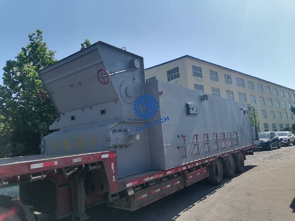 大连惠英机械有限公司客户定制12吨链带炉排1台发货