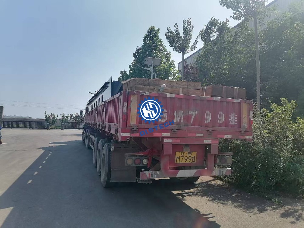 瓦房店永宁炉排横梁炉排惠英机械炉排厂65吨横梁炉排1台发货第一车