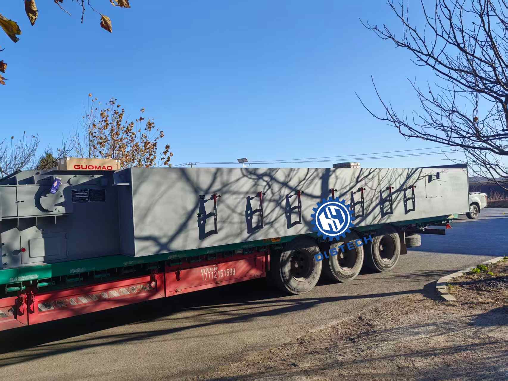 大连阳光炉排厂家客户定制20吨链带炉排发货