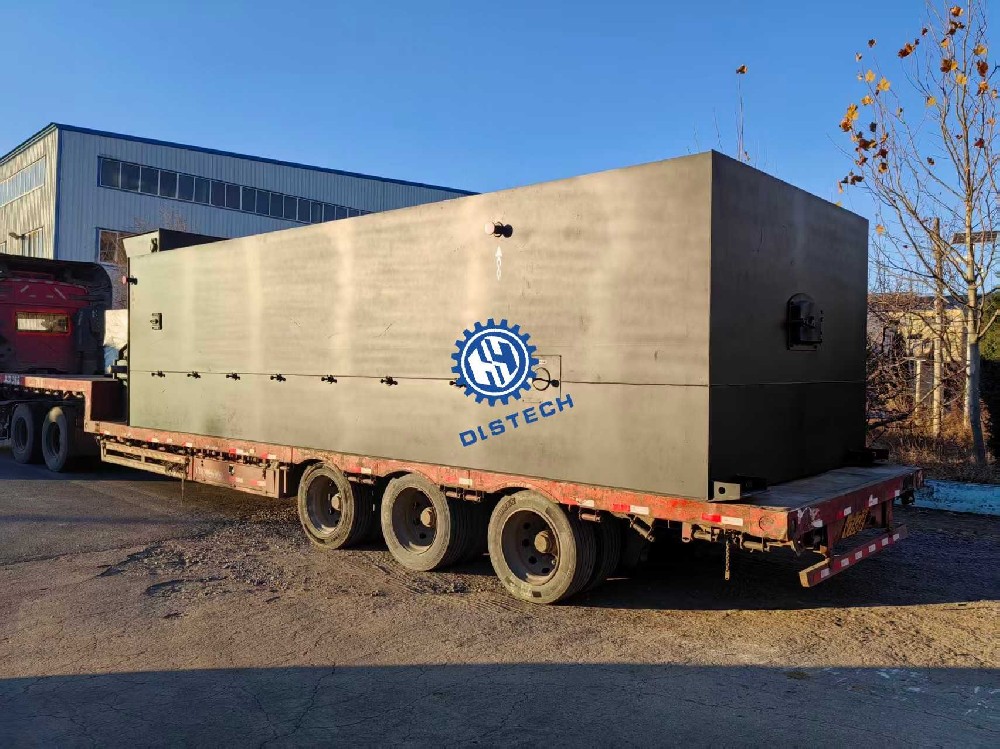 瓦房店链带炉排厂客户定制10吨链带炉排发货1台