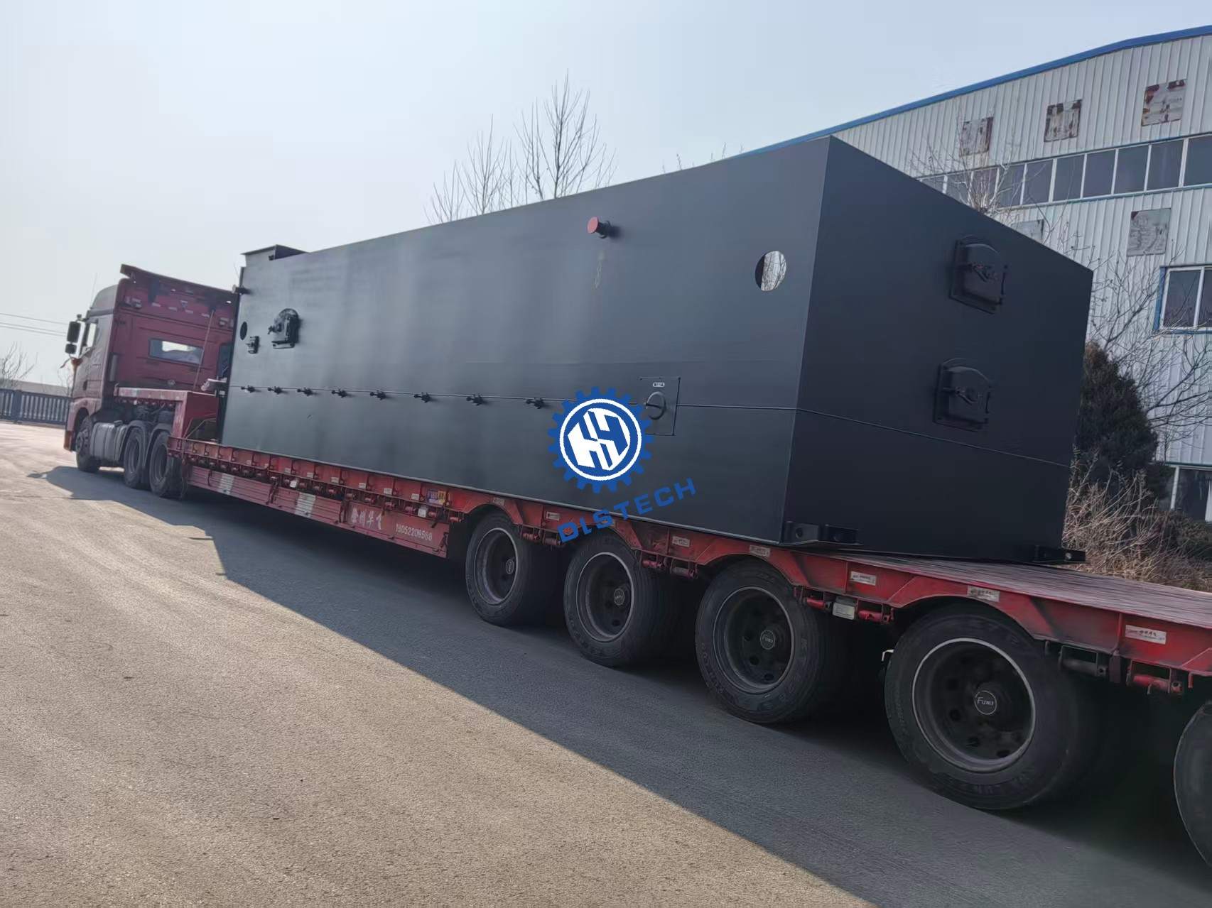 大连阳光锅炉辅机河南15吨大块炉排发货